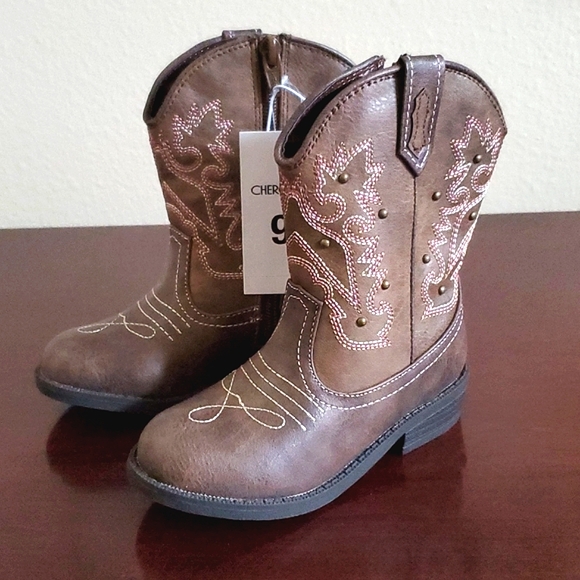 Cherokee Shoes Nwt New Cherokee Toddler Girls Brown Darcy Size 9